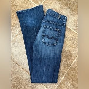 7FAMK High Rise Bootcut Jeans